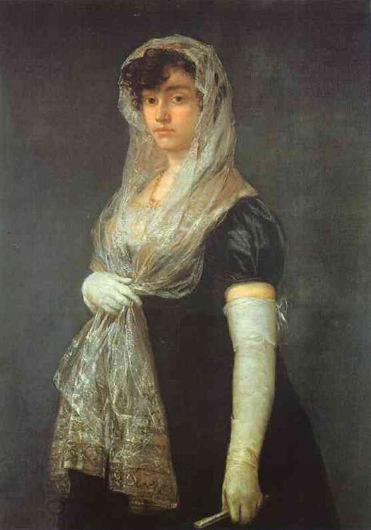 Francisco Jose de Goya Bookseller's Wife China oil painting art